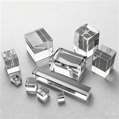 Ubuziranenge Bwiza Bwuzuye Crystal Cube Kuri Laser Gushushanya